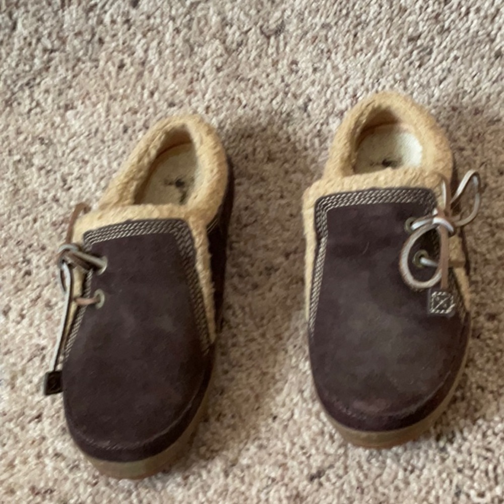 Women’s leather loafers Timberland size 6.5 M brown